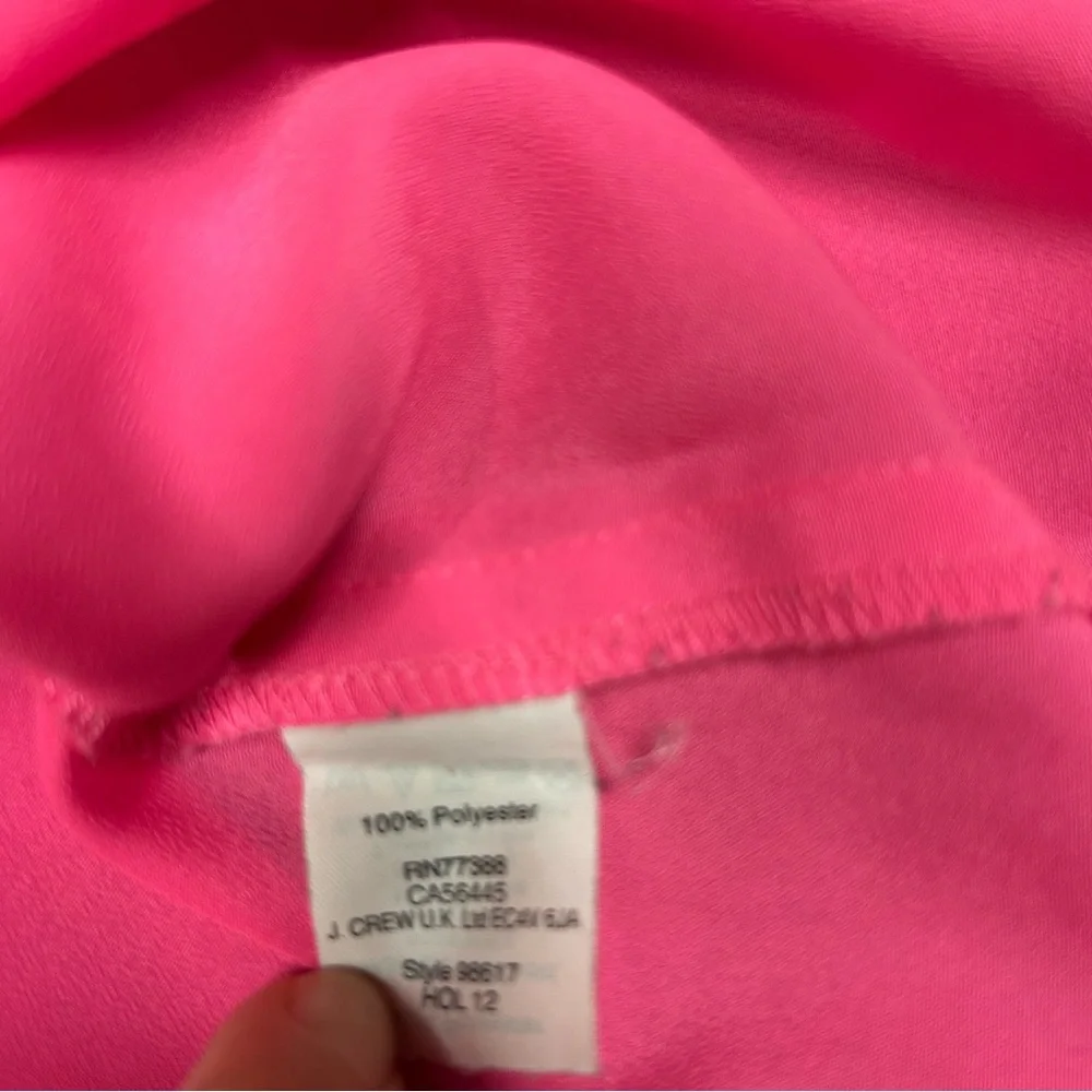 J.Crew long sleeve Pink blouse M